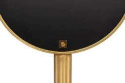 Casa Padrino Luxus Standspiegel Silber Ø 45 x H. 175 cm - Standspiegel in ganzer Körperhöhe aus Edelstahl und Glas - Luxus Deko Accessoires