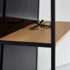 Casa Padrino Luxus Standspiegel mit Regal 65 x 32 x H. 17 cm - Designer Spiegel