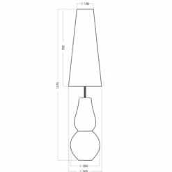 Casa Padrino Luxus Stehleuchte Schwarz H. 137 cm - Runde Glas Stehleuchte