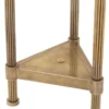 Casa Padrino Luxus Stehleuchte Vintage Messingfarben 70 x 70 x H. 197 cm - Hotel & Restaurant Stehlampe