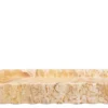 Casa Padrino Luxus Tablett Mehrfarbig 30 x 20 x H. 4 cm - Rechteckiges Tablett Petal aus hochwertigem Sandstein - Luxus Deko Accessoires