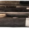 Casa Padrino Luxus Tablett Mehrfarbig 40 x 25 x H. 2 cm - Serviertablett aus versteinertem Holz