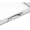 Casa Padrino Luxus Tablett Nickel Finish Silber 55 x 50 x H. 5 cm - Edles Hotel Accessoire