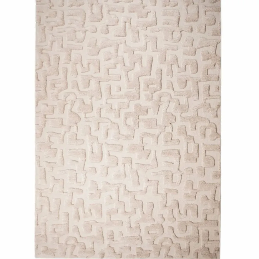 Casa Padrino Luxus Teppich Beige 400 x 300 cm - Rechteckiger Wollteppich