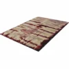 Casa Padrino Luxus Teppich Bordeauxrot / Ocker 230 x 160 cm - Rechteckiger Wollteppich - Wohnzimmer Teppich - Hotel Teppich