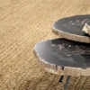 Casa Padrino Luxus Teppich Naturfarben 300 x 400 cm - Luxus Wohnzimmer Teppich