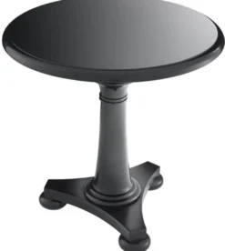 Casa Padrino Luxus Tisch / Beistelltisch Schwarz 75 x H. 75 cm - Hotel Kollektion