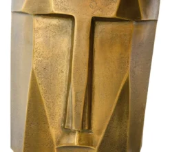 Casa Padrino Luxus Tischlampe in antik messing mit ockerfarbenen Lampenschirm 60,5 x H. 75 cm - Hotel Restaurant Lampen