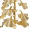 Casa Padrino Luxus Tischleuchte Messingfarben / Schwarz 55 x 38 x H. 88 cm - Designer Lampe mit Granitsockel