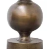 Casa Padrino Luxus Tischleuchte Antik Bronze / Altrosa 60 x H. 136 cm - Luxus Qualität