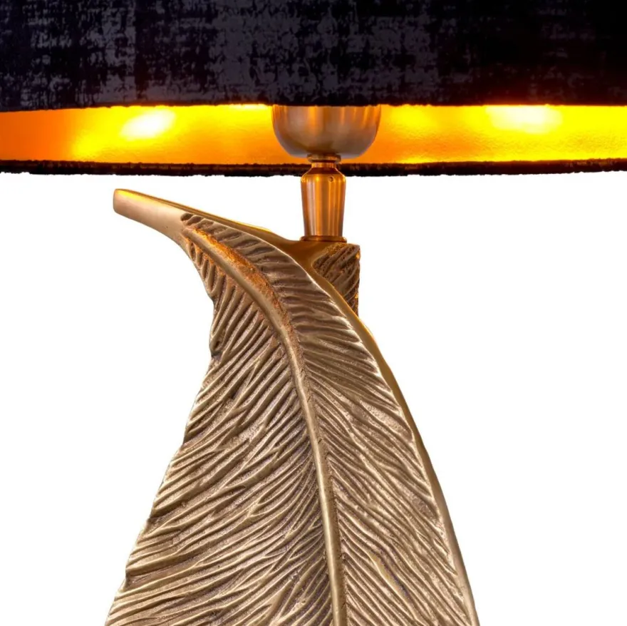 Casa Padrino Luxus Tischleuchte Vintage Messing / Schwarz 50 x 30 x H. 76,5 cm - Schreibtischleuchte mit ovalem Lampenschirm und Granitsockel - Luxus Tischleuchten - Luxus Schreibtischleuchten