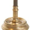 Casa Padrino Luxus Tischleuchte Vintage Messing 16 x 20,5 x H. 82 cm - Antikstil Tischlampe