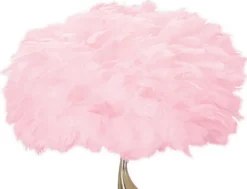 Casa Padrino Luxus Tischleuchte Gold / Rosa Ø 40 x H. 63 cm