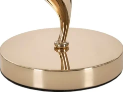 Casa Padrino Luxus Tischleuchte Gold / Rosa Ø 40 x H. 63 cm