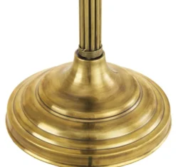Casa Padrino Luxus Tischleuchte Vintage Messingfarben Ø 41 x H. 83,5 cm - Wohnzimmerlampe