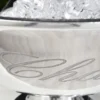 Casa Padrino Luxus Tisch Weinkühler aus Aluminium silber H 30 cm B 65 cm