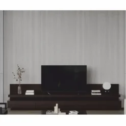 Casa Padrino Luxus TV Schrank mit 4 Schubladen Dunkelbraun 400 cm - Wohnzimmer & Hotel Möbel