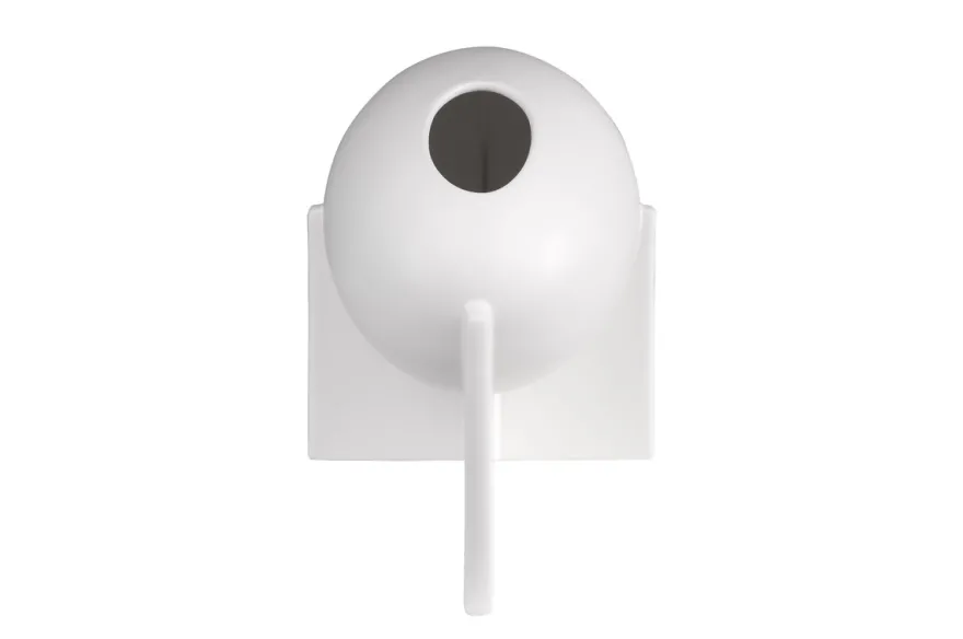 Casa Padrino Luxus Vase Antikweiß 30 x 18 x H. 21 cm - Breite Steingut Vase der OVO Serie mit Old White Glasur - Luxus Deko Accessoires