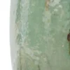 Casa Padrino Luxus Vase Grün Ø 65-70 x H. 75-80 cm - Riesige Bodenvase in Jadegrün im Antik-Look - Luxus Deko Accessoires