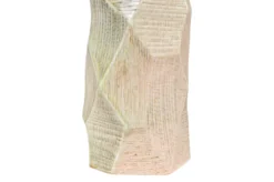 Casa Padrino Luxus Vase Ø 14 x H. 55 cm - Hohe schlanke Vase Abstract aus Steingut mit Dekor in Pastelltönen - Luxus Deko Accessoires
