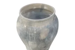 Casa Padrino Luxus Vase 53 x 53 x H. 60 cm - Große Terrakotta Vase im rustikalen Antik-Look - Luxus Deko Accessoires