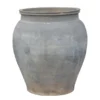 Casa Padrino Luxus Vase 52 x 52 x H. 60 cm - Große Terrakotta Vase im rustikalen Antik-Look - Luxus Deko Accessoires