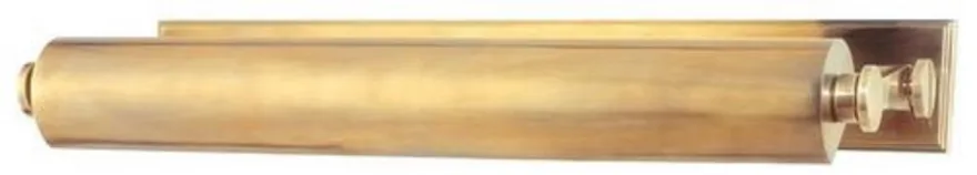 Casa Padrino Luxus Wandleuchte Antik Messing 62,2 x 22,2 x H. 8,9 cm - Hotel & Restaurant Lampe - Luxus Qualität