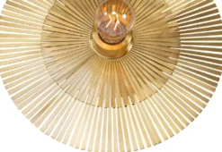 Casa Padrino Luxus Wandleuchte Ø 36 cm - Runde Messing Wandlampe - Hotel & Restaurant Wandleuchte - Luxus Kollektion