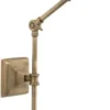 Casa Padrino Luxus Wandleuchte Antik Messing 29 x 17 x H. 77 cm - Hotel Restaurant Kollektion