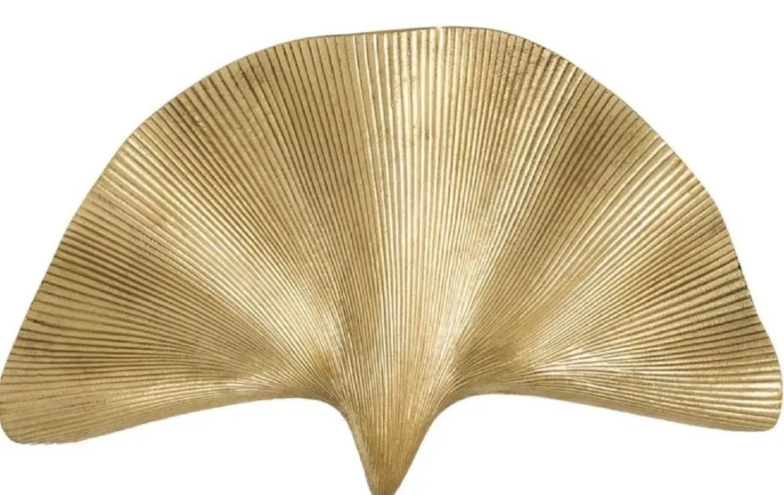 Casa Padrino Luxus Wandleuchte Messing Poliert 35 x 9 x H. 22 cm - Hotel & Restaurant Wandlampe