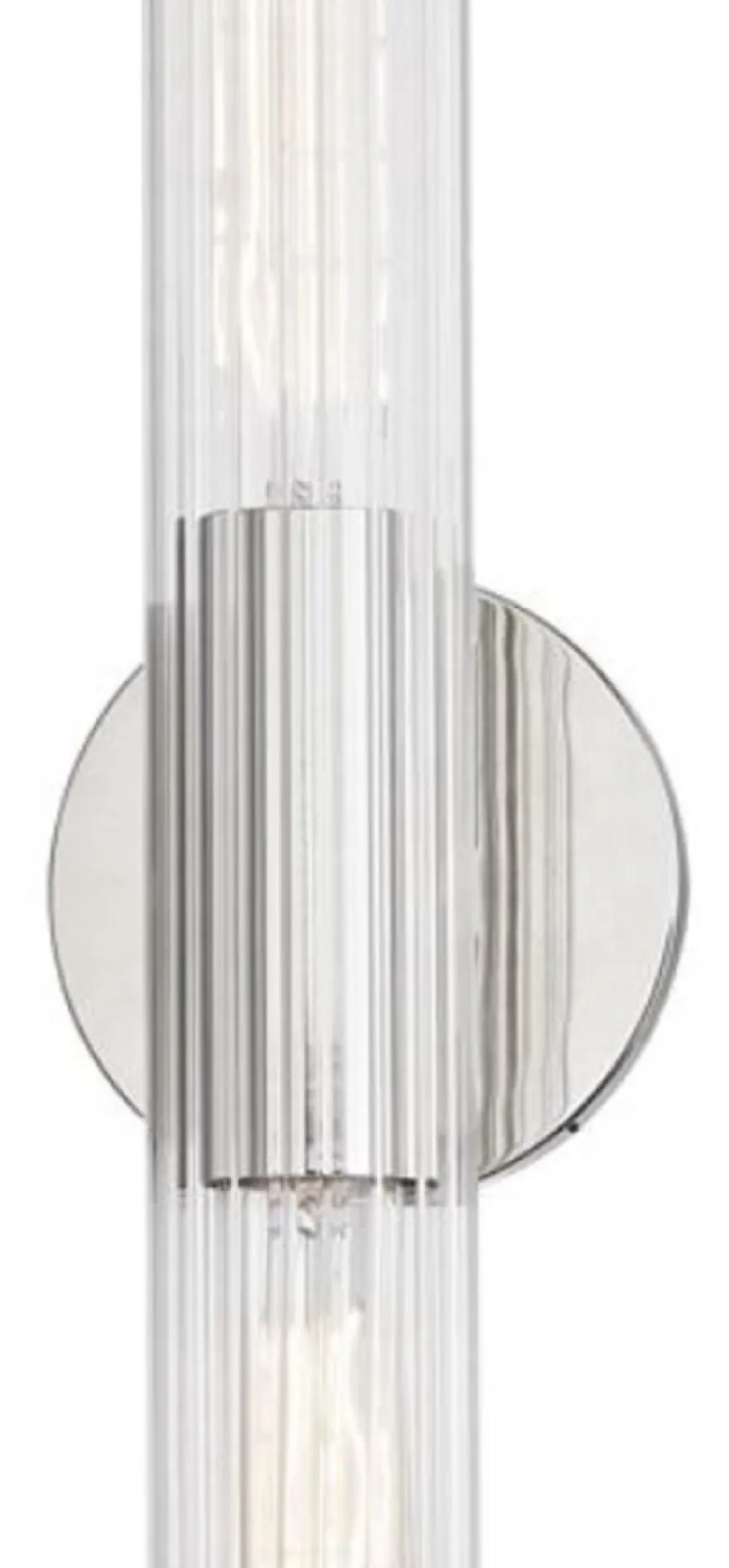 Casa Padrino Luxus Wandleuchte Silber 12,1 x 8,9 x H. 62,9 cm - Wohnzimmer Wandlampe
