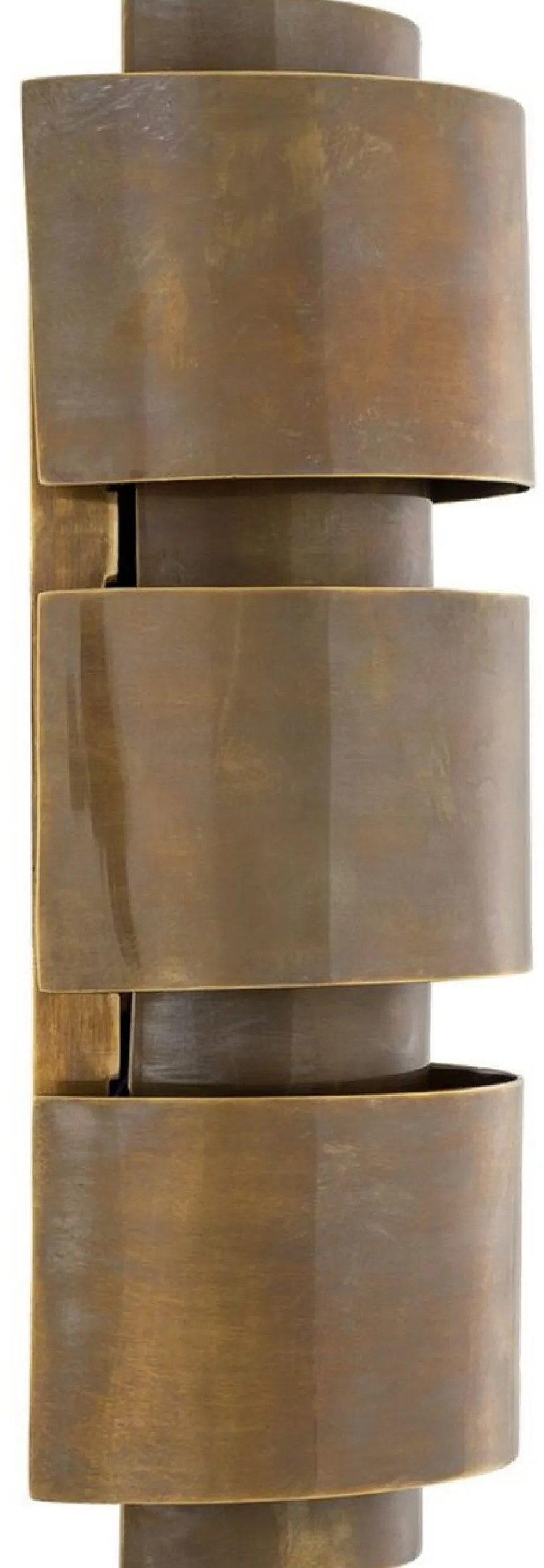 Casa Padrino Luxus Wandleuchte Vintage Messing 17 x 11,5 x H. 33 cm - Wohnzimmer Wandleuchte - Hotel Wandleuchte - Restaurant Wandleuchte - Luxus Leuchten - Luxus Interior