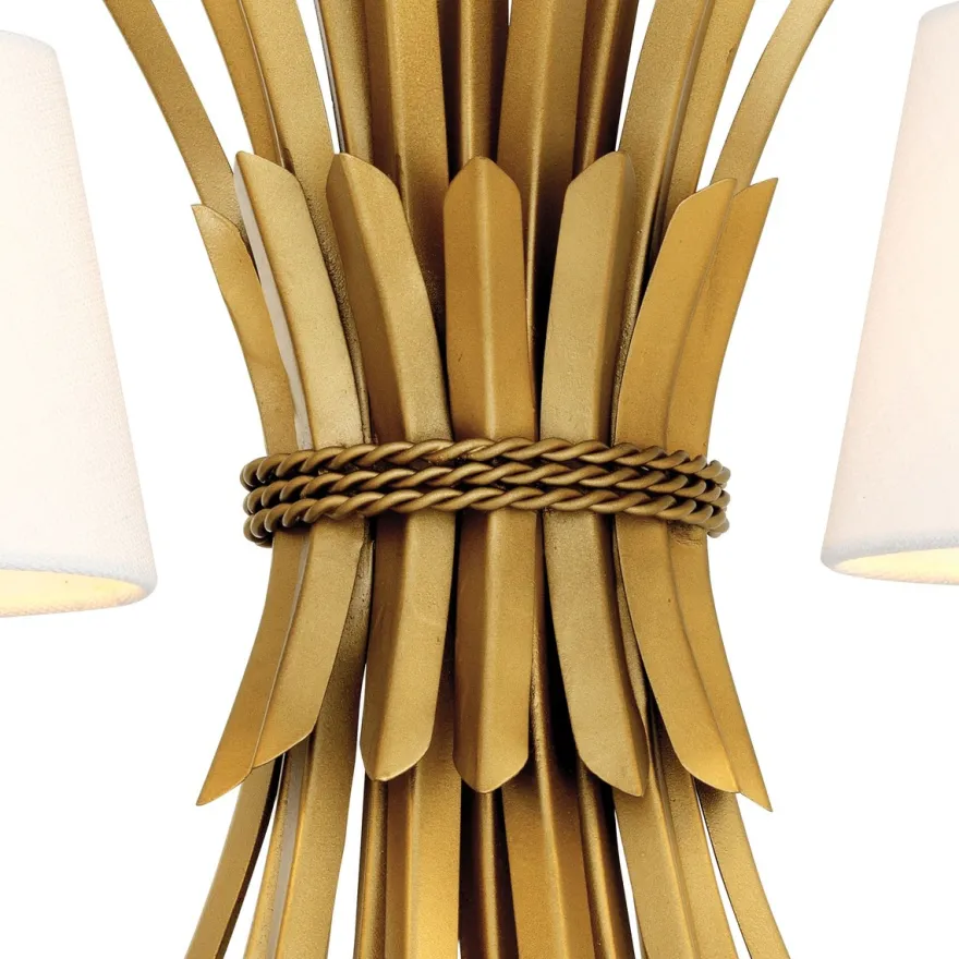 Casa Padrino Luxus Wandleuchte Antik Gold 47 x 24 x H. 53 cm - Hotel & Restaurant Wandlampe