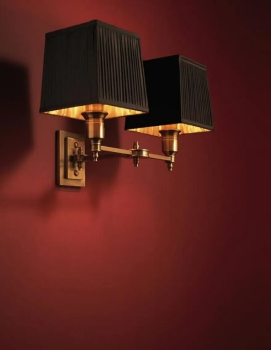 Casa Padrino Luxus Wandleuchte Messing - Luxury Collection