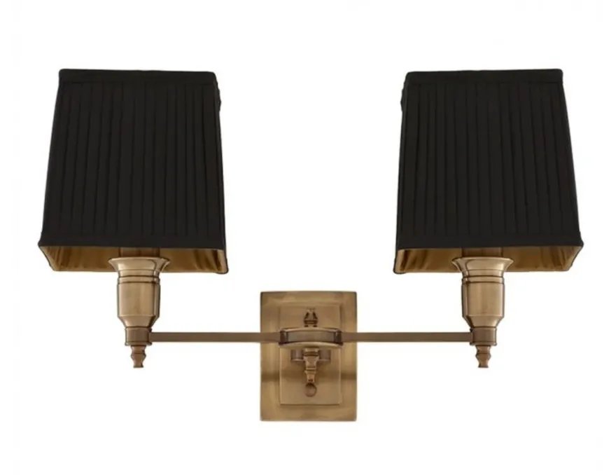 Casa Padrino Luxus Wandleuchte Messing - Luxury Collection