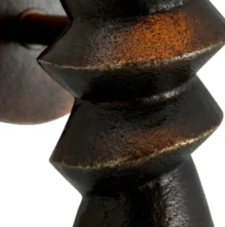 Casa Padrino Luxus Wandleuchte Bronze Finish B. 14,5 cm x T. 17 cm x H. 41,5 cm