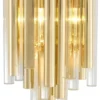 Casa Padrino Luxus Wandleuchte / Wandlampe Gold 23 x 14,5 x H. 42 cm - Hotel Restaurant Kollektion