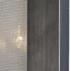 Casa Padrino Luxus Wandleuchte Graphit / Silber 17,8 x 10,2 x H. 30,5 cm - Hotel & Restaurant Lampe