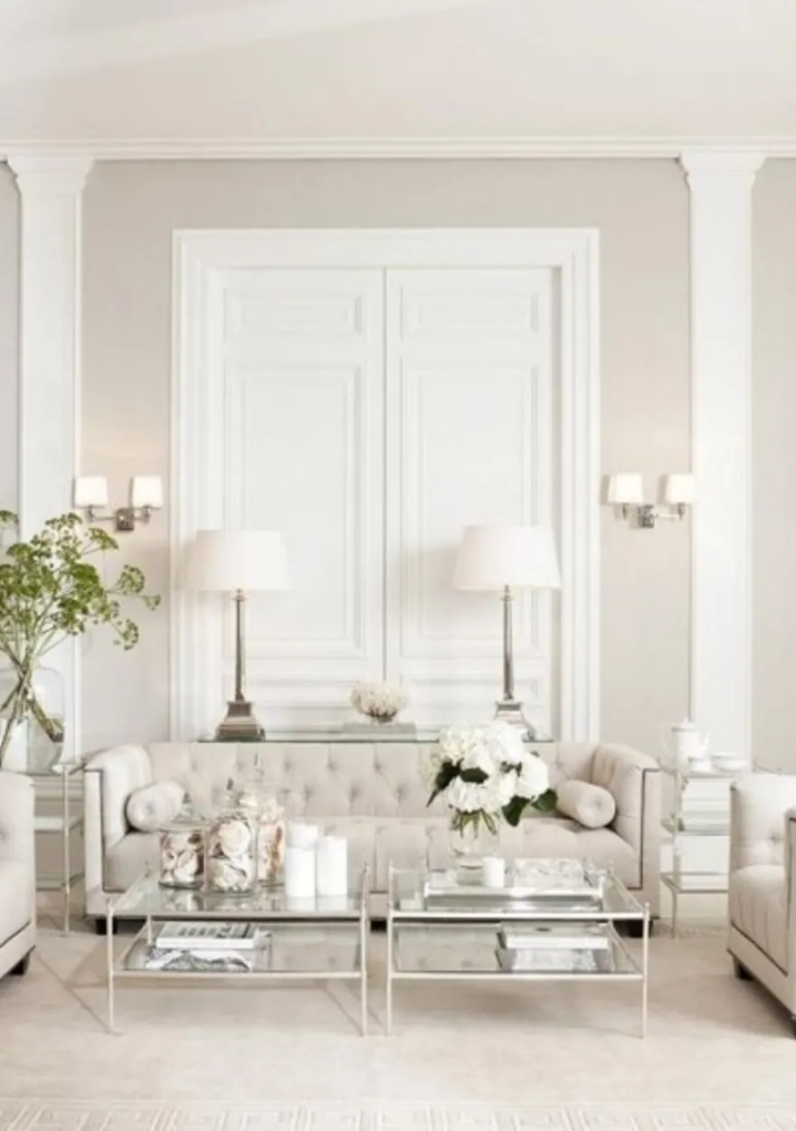Casa Padrino Luxus Wandleuchte Nickel - Luxus Leuchte