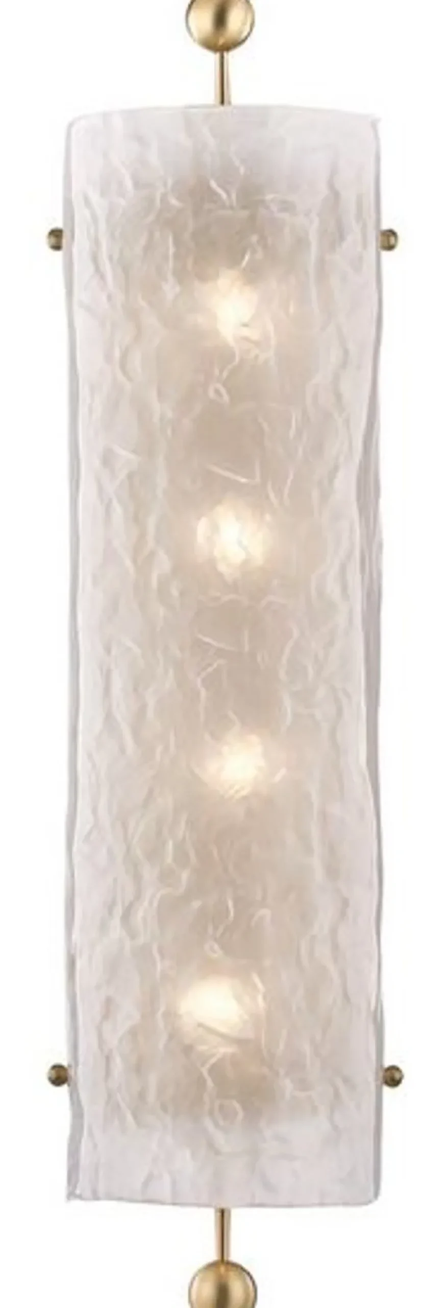 Casa Padrino Luxus Wandleuchte Antik Messing / Weiß 15,9 x 12 x H. 68,6 cm - Hotel & Restaurant Wandlampe - Luxus Qualität