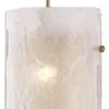Casa Padrino Luxus Wandleuchte Antik Messing / Weiß 15,9 x 12 x H. 57,2 cm - Hotel & Restaurant Wandlampe - Luxus Kollektion