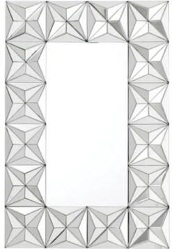 Casa Padrino Luxus Wandspiegel Art Deco im eleganten Design mit Spiegelrahmen 120 x 80 cm