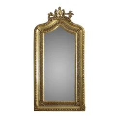 Casa Padrino Luxus Wandspiegel im Barock Stil, Gold, 110 x H. 210 cm