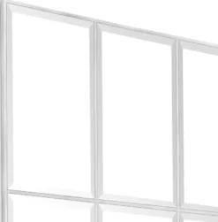 Casa Padrino Luxus Wandspiegel Silber 78,5 x H. 215,5 cm - Rechteckiger Wohnzimmer Spiegel - Schlafzimmer Spiegel - Garderoben Spiegel - Luxus Möbel - Luxus Einrichtung