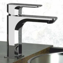 Casa Padrino Luxus Waschtischarmatur Chrom H. 16,7 cm - Badezimmer Accessoires - Made in Italy