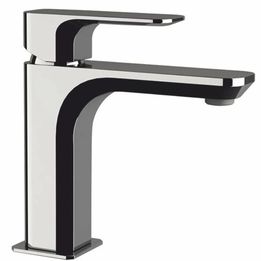 Casa Padrino Luxus Waschtischarmatur Chrom H. 16,7 cm - Badezimmer Accessoires - Made in Italy