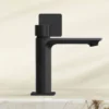 Casa Padrino Luxus Waschtischarmatur Matt Schwarz - Badezimmer Accessoires - Made in Italy