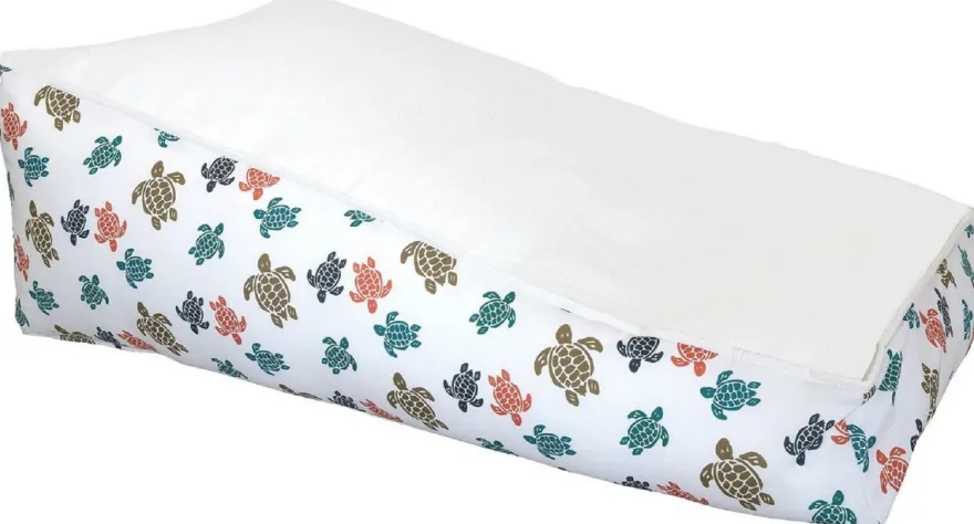 Casa Padrino Luxus Wasserliege - Poolliege Weiß / Bunt 140 cm