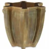 Casa Padrino Luxus Weinkühler Vintage Messing H. 25 cm - Champagnerkühler - Hotel Accessoires
