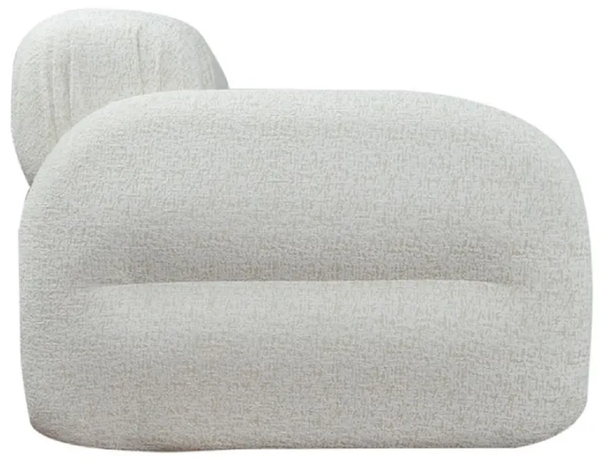 Casa Padrino Luxus Wohnzimmer & Hotel Sessel Weiß 110 x 95 x H. 73 cm - Luxus Möbel
